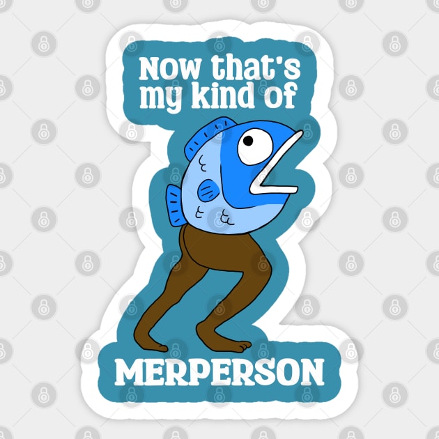 My Kind of Merperson Sticker by SNK Kreatures